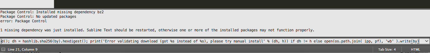 Package Manager Install
