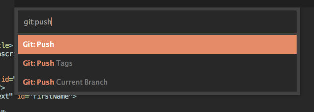 Git Push in Sublime Text