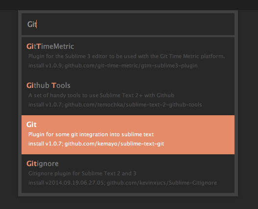 Install Git on Sublime Text